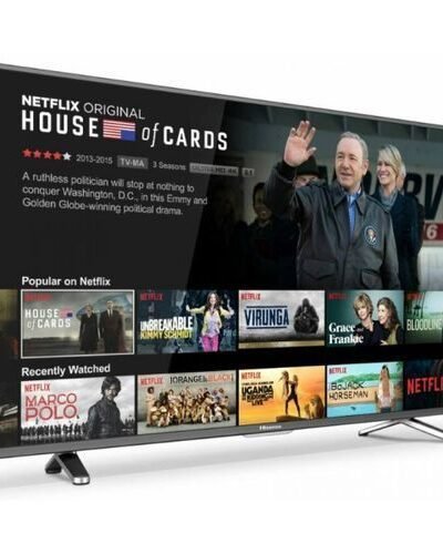 Hisense 65'' HDR Smart UHD 4K TV + Free Wall Bracket- 2024 Model