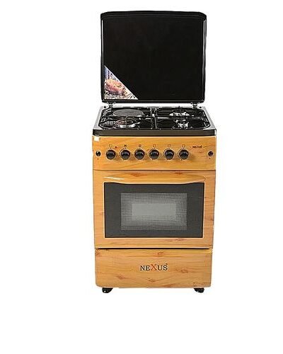 Nexus 60cm X 60cm 4 Gas Burner Cooker (WOOD) Made In Turkey