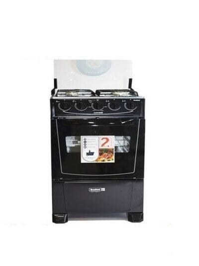 Scanfrost 4-Burner Gas Cooker CK-5400 NG - Black
