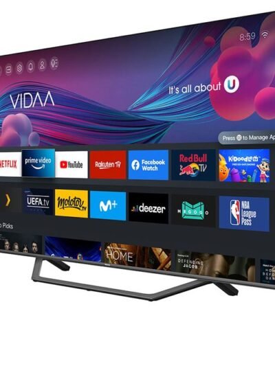 Hisense 32" Inches LED Smart TV (A4H) + Free Wall Bracket - Black
