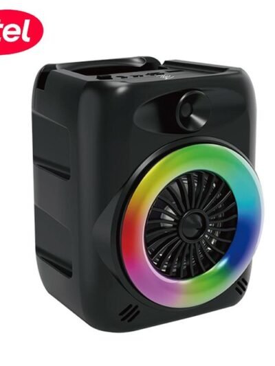 itel Mini Speaker With FM, AUX, TF, USB, Bluetooth & LED Light
