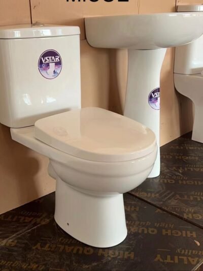 Vstar Toilet Seat Wc Close Couple Complete Set With Tap