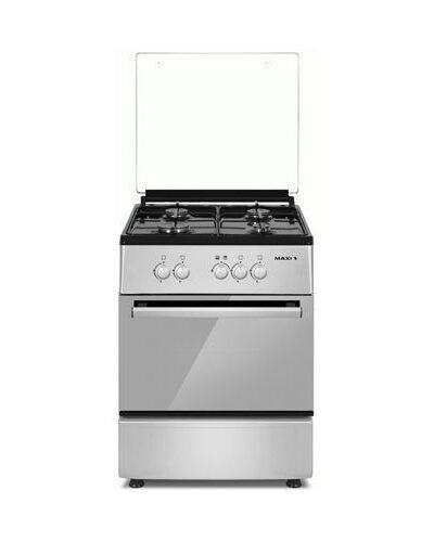 Maxi BASIC Free Standing Gas Cooker- 60x60 (4 Gas Burners ) Grey