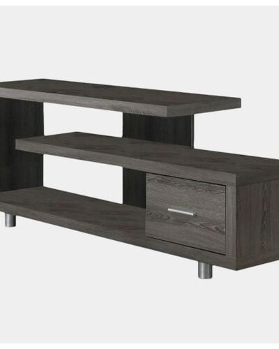 TV Stand With Drawer And Media Console - Biege